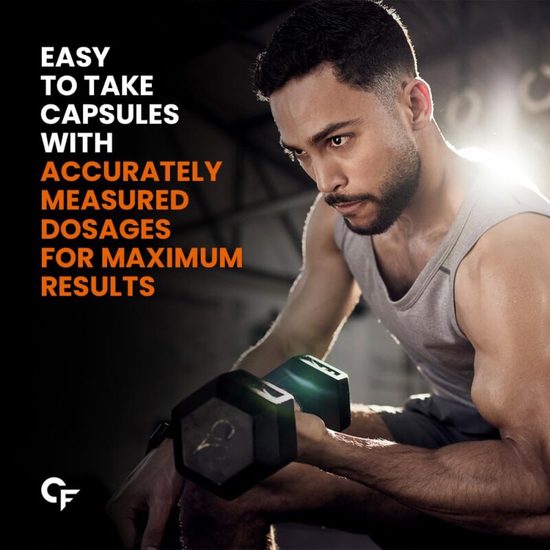 Carbamide Forte L Carnitine L Tartrate 1000mg Capsules for Men & Women | Pre Workout Supplement - 120 Veg Capsules - Image 4