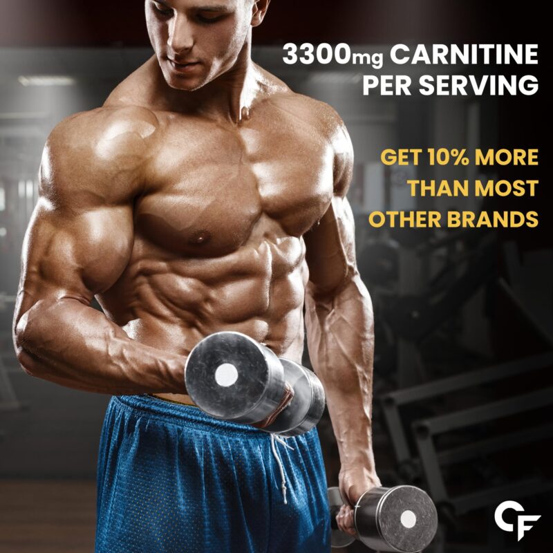 Carbamide Forte L Carnitine Liquid 3300mg | L-Carnitine Supplement For Men & Women | Liquid L Carnitine Pre Workout, Intra Workout & Post Workout Supplement With 3300 mg Per Serving With Added Vitamins | L’Carnitine Mango Flavour With 30 Servings - 450ml - Image 9