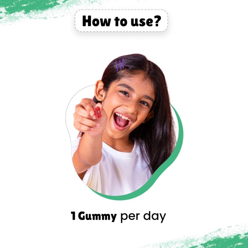 Little Joys Multivitamin Gummies | 7-12 Years |With 11 Vitamins & Minerals | 30 Day pack | Improves Immunity, Bone health & Antibody Production | No Added Sugar | Strawberry Flavour - Image 6
