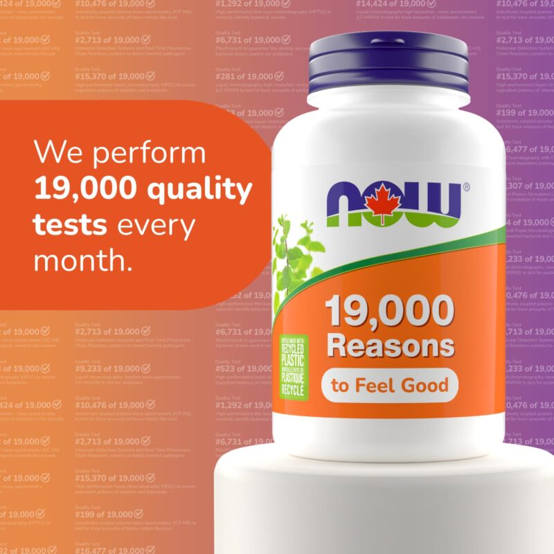 NOW Foods Chromium Picolinate 200mcg, 250 Capsules - Image 4