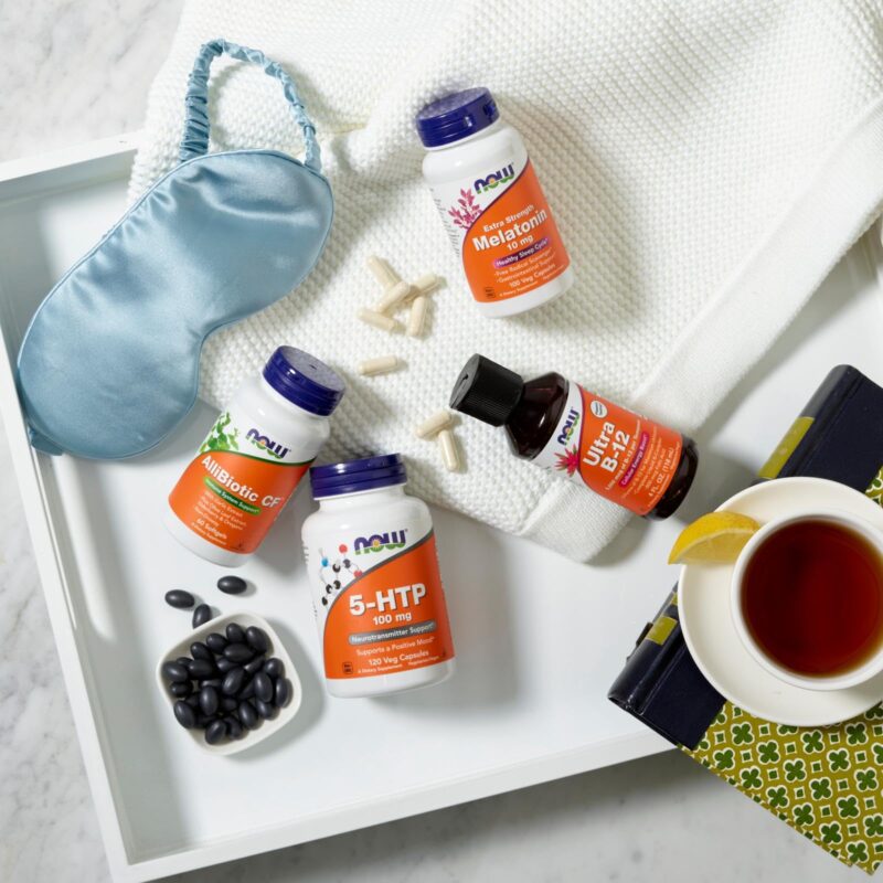 Now Foods, 5-HTP, 100 mg, 120 Vcaps - Image 4