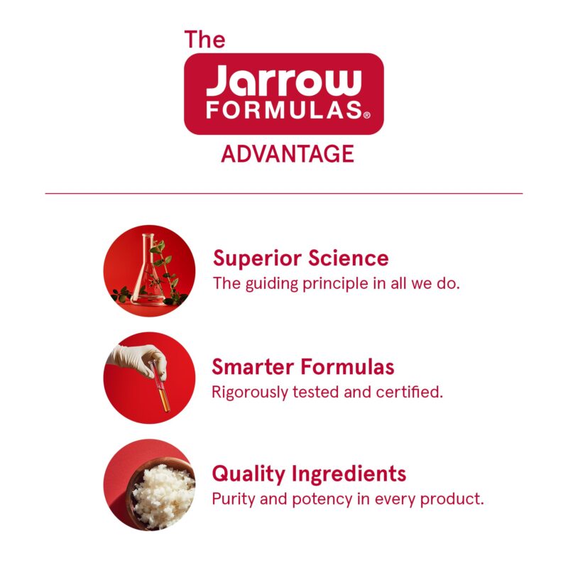 Jarrow Formulas, MSM, Methyl-Sulfonyl-Methane, 1000 mg, 200 Veggie Capsules - Image 4
