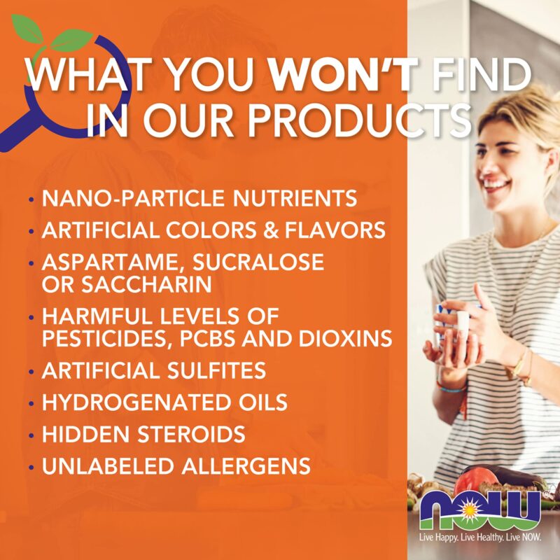 NOW Foods Chromium Picolinate 200mcg, 250 Capsules - Image 3